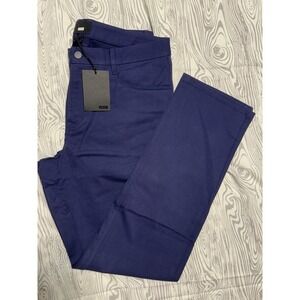 NWT AWAY Luggage Mens The Staple Pant Blue Stretchy Casual Sz 34‎ $135 MSRP